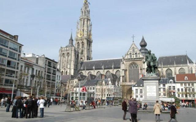 Hotel Keyserlei Antwerpen Bagian luar foto